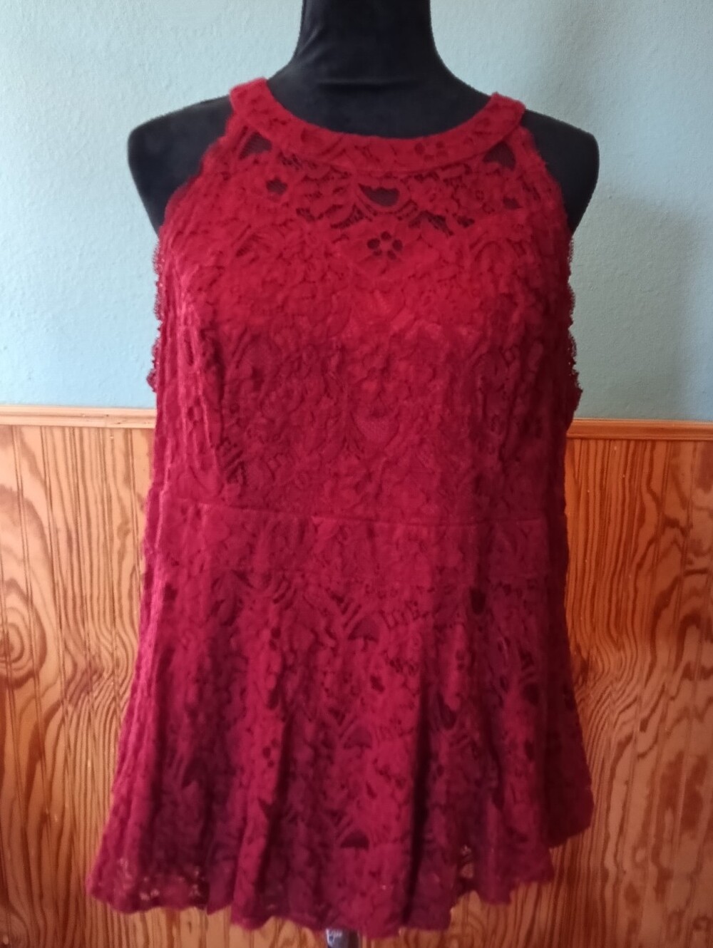 Womans Size 2 Babydoll halter top